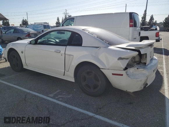 2004 Ford Mustang Standard with VIN 1FAFP404X4F105539, listed as a Copart auction lot 49404775 with 134,870 mi miles and Salvage Title. Bid and sale history available at carsss.com. Image 2.
