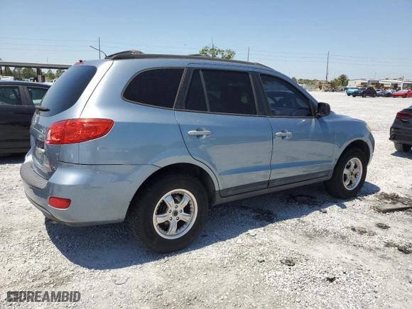 2009 Hyundai Santa Fe GLS with VIN 5NMSG13D99H322528, listed as a Copart auction lot 52253615 with 189,974 mi miles and Clean Title. Bid and sale history available at carsss.com. Image 3.