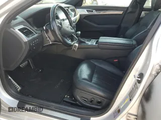 2019 Genesis G80 3.8L with VIN KMTFN4JE8KU322962, listed as a Copart auction lot 75185754 with 88,469 mi miles and Salvage Title. Bid and sale history available at carsss.com. Image 7.