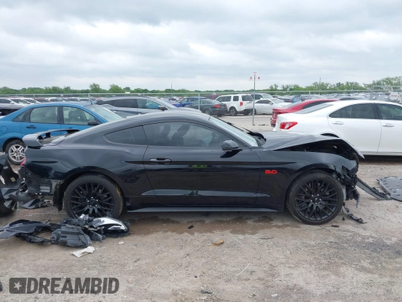 2020 Ford Mustang GT with VIN 1FA6P8CF8L5124454, listed as a IAAI auction lot 42133227 with 59,366 mi miles and . Bid and sale history available at DreamBid. Image 13.