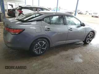 2025 Nissan Sentra SV with VIN 3N1AB8CV5SY280806, listed as a Copart auction lot 54550665 with 2,773 mi miles and Clean Title. Bid and sale history available at DreamBid. Image 3.