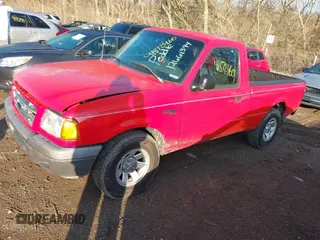 2003 Ford Ranger XL with VIN 1FTYR10D23PB78750, listed as a IAAI auction lot 41872460 with 163,604 mi miles. Bid and sale history available at carsss.com. Image 2.