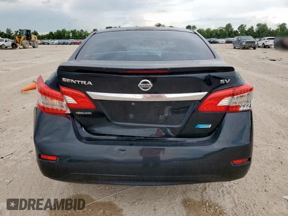 2014 Nissan Sentra SV with VIN 1N4AB7AP8EN853992, listed as a Copart auction lot 62081215 with 161,682 mi miles and Salvage title. Bid and sale history available at DreamBid. Image 6.