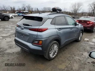 2018 Hyundai Kona SEL with VIN KM8K2CAA5JU097908, listed as a Copart auction lot 83479004 with 64,686 mi miles and Salvage Title. Bid and sale history available at carsss.com. Image 3.