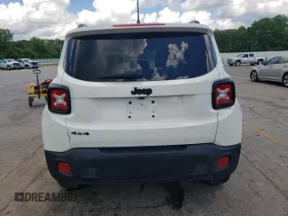 2017 Jeep Renegade Latitude with VIN ZACCJBBB0HPE65744, listed as a Copart auction lot 56294775 with 161,187 mi miles and Salvage title. Bid and sale history available at DreamBid. Image 6.