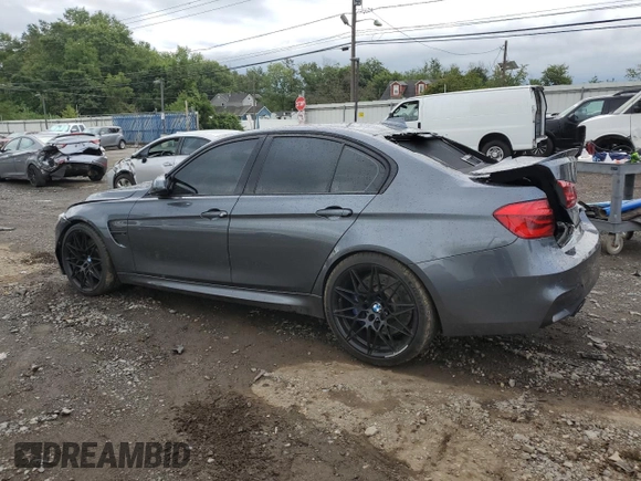 2017 BMW M3 with VIN WBS8M9C50H5G83735, listed as a Copart auction lot 67988543 with 68,485 mi miles. Bid and sale history available at carsss.com. Image 2.