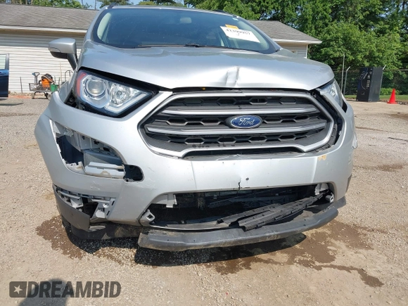 2021 Ford EcoSport SE with VIN MAJ3S2GE3MC412086, listed as a IAAI auction lot 42399957 with 38,628 mi miles and . Bid and sale history available at DreamBid. Image 6.