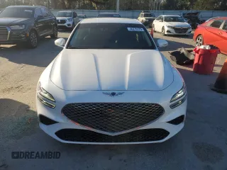 2022 Genesis G70 2.0T with VIN KMTG34TA0NU086204, listed as a Copart auction lot 46270175 with 61,331 mi miles and Salvage Title. Bid and sale history available at DreamBid. Image 5.