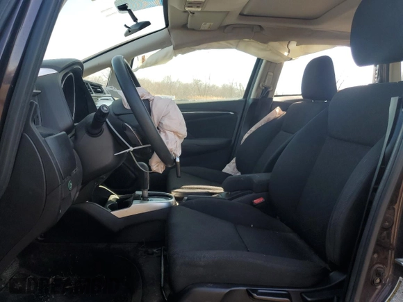 2015 Honda Fit EX-L with VIN 3HGGK5H8XFM756085, listed as a Copart auction lot 48771025 with 46,740 mi miles and Salvage Title. Bid and sale history available at carsss.com. Image 7.