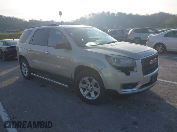 2016 GMC Acadia SLE with VIN 1GKKRNED8GJ272313, listed as a IAAI auction lot 40945231 with 152,389 mi miles and . Bid and sale history available at DreamBid. Image 1.