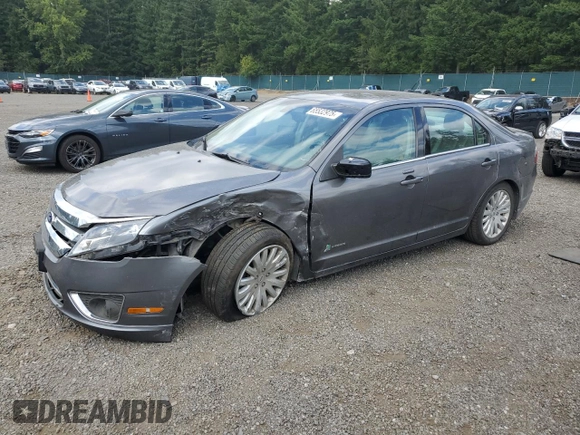 2012 Ford Fusion Hybrid with VIN 3FADP0L33CR398060, listed as a Copart auction lot 65532975 with 124,780 mi miles and Salvage title. Bid and sale history available at DreamBid. Image 1.