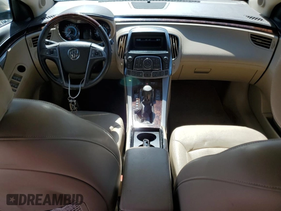 2010 Buick LaCrosse CXL with VIN 1G4GC5EG0AF127060, listed as a Copart auction lot 62258515 with 73,222 mi miles and Salvage title. Bid and sale history available at DreamBid. Image 8.