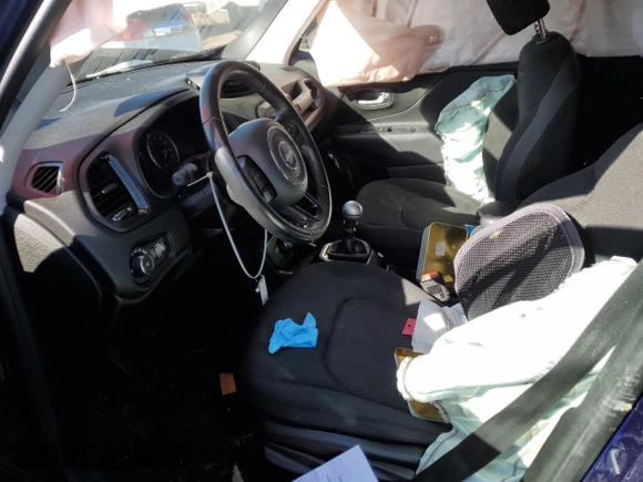 2018 Jeep Renegade Altitude with VIN ZACCJBBHXJPG69719, listed as a Copart auction lot 80353244 with Not provided miles and Salvage title. Bid and sale history available at DreamBid. Image 7.