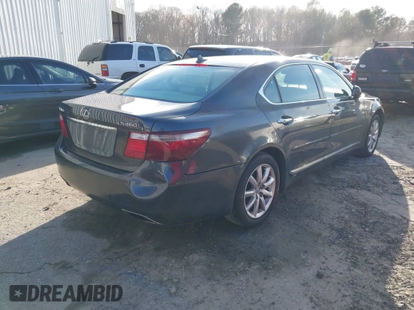 2008 Lexus LS LWB with VIN JTHGL46F885028568, listed as a IAAI auction lot 41615838 with 225,793 mi miles. Bid and sale history available at carsss.com. Image 6.