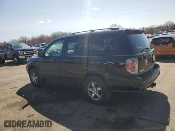 2008 Honda Pilot EX-L with VIN 5FNYF18568B033444, listed as a Copart auction lot 51301435 with 195,046 mi miles and Salvage Title. Bid and sale history available at DreamBid. Image 2.