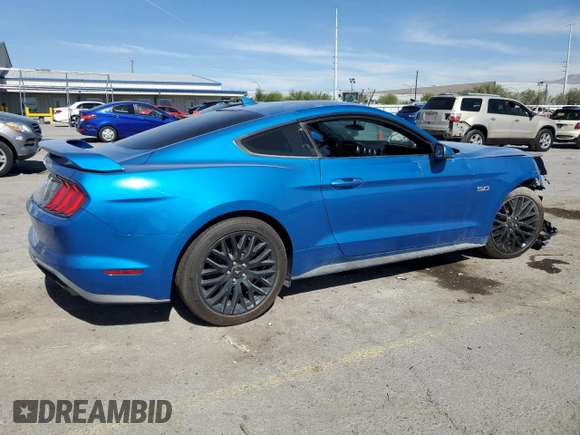2020 Ford Mustang GT z VIN 1FA6P8CFXL5173400, wystawiony jako Copart lot #57359565 z przebiegiem 24 666 mil mil oraz Szkoda całkowita • Salvage title. Historia ofert i sprzedaży dostępna na DreamBid. Obrazek 3.