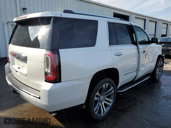 2017 GMC Yukon Denali with VIN 1GKS1CKJ7HR363114, listed as a Copart auction lot 42456135 with 152,519 mi miles and Salvage Title. Bid and sale history available at carsss.com. Image 3.