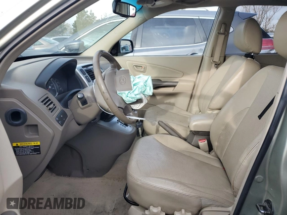 2007 Hyundai Tucson SE with VIN KM8JN12D77U541198, listed as a Copart auction lot 50425615 with 76,863 mi miles and Salvage Title. Bid and sale history available at carsss.com. Image 7.