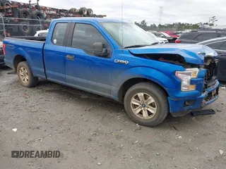 2016 Ford F-150 XL with VIN 1FTEX1C81GFA58201, listed as a IAAI auction lot 41304090 with 185,210 mi miles and . Bid and sale history available at carsss.com. Image 1.