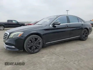 2018 Mercedes-Benz S S 450 with VIN WDDUG6GB9JA350588, listed as a Copart auction lot 43712025 with 123,160 mi miles and Clean Title. Bid and sale history available at carsss.com. Image 1.