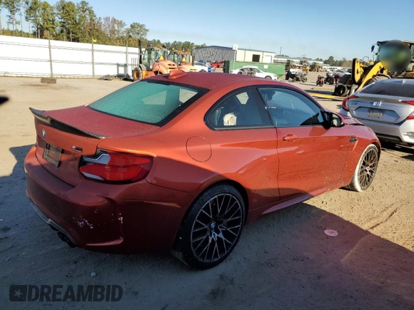 2019 BMW M2 Competition z VIN WBS2U7C56KVB09304, wystawiony jako Copart lot #72571403 z przebiegiem 75 549 mil mil oraz . Historia ofert i sprzedaży dostępna na DreamBid. Obrazek 3.