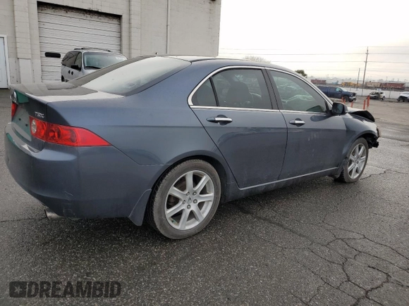 2004 Acura TSX with VIN JH4CL95884C043947, listed as a Copart auction lot 86397134 with 151,570 mi miles and Salvage title. Bid and sale history available at DreamBid. Image 3.