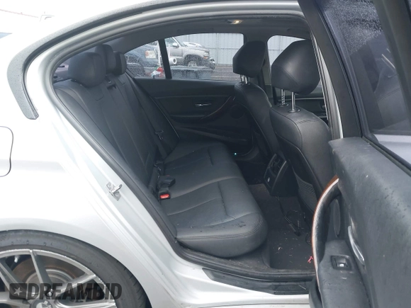 2014 BMW 3 Series 328i with VIN WBA3C1C58EK105766, listed as a IAAI auction lot 41692037 with 156,038 mi miles. Bid and sale history available at carsss.com. Image 8.