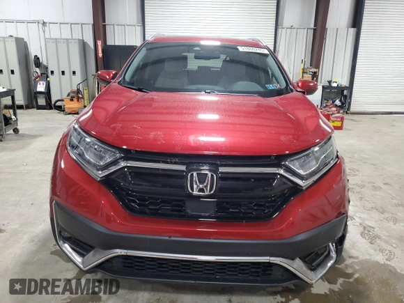 2022 Honda CR-V Touring with VIN 2HKRW2H96NH648893, listed as a Copart auction lot 51860245 with 5,057 mi miles and Salvage Title. Bid and sale history available at carsss.com. Image 5.