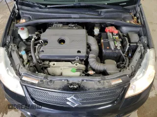 2009 Suzuki SX4 Touring AWD with VIN JS2YB417496202243, listed as a Copart auction lot 53842055 with 70,544 mi miles and Salvage Title. Bid and sale history available at DreamBid. Image 11.