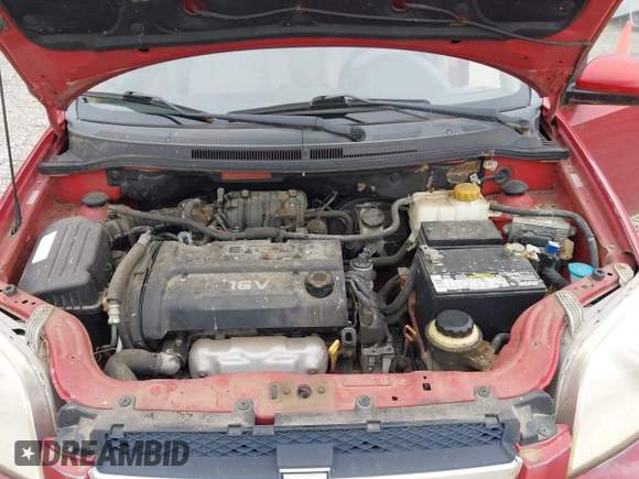 2008 Chevrolet Aveo LS with VIN KL1TD56688B096686, listed as a IAAI auction lot 42557429 with 67,405 mi miles and . Bid and sale history available at DreamBid. Image 10.