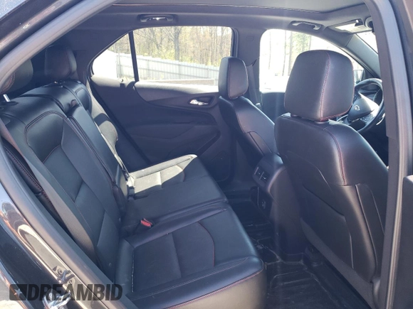 2022 Chevrolet Equinox RS with VIN 3GNAXWEV2NS202014, listed as a Copart auction lot 55381305 with 58,080 mi miles and Salvage title. Bid and sale history available at DreamBid. Image 11.