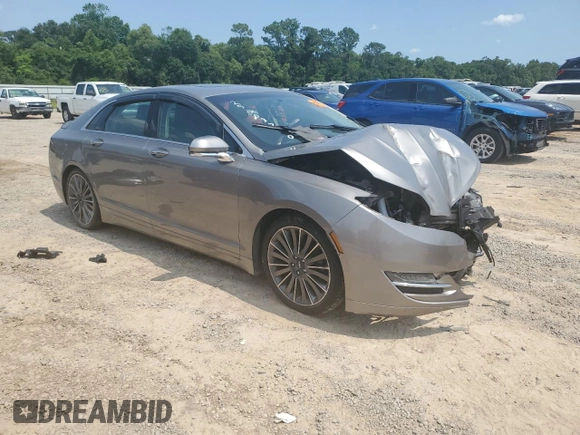 2015 Lincoln MKZ Hybrid with VIN 3LN6L2LU3FR608367, listed as a Copart auction lot 58945505 with 131,829 mi miles and Salvage title. Bid and sale history available at DreamBid. Image 4.