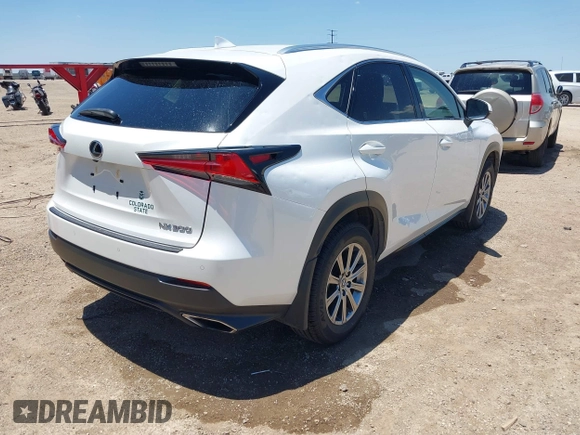 2018 Lexus NX 300 with VIN JTJBARBZ6J2173949, listed as a IAAI auction lot 42493758 with 24,497 mi miles and . Bid and sale history available at DreamBid. Image 4.