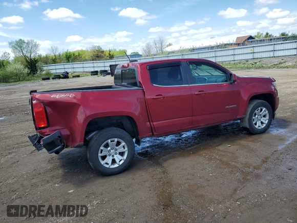 2019 Chevrolet Colorado 4WD LT with VIN 1GCGTCEN9K1316389, listed as a Copart auction lot 56095715 with 96,237 mi miles and Salvage title. Bid and sale history available at DreamBid. Image 3.