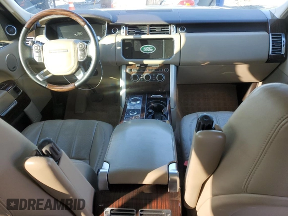 2014 Land Rover Range Rover HSE with VIN SALGS2WF8EA164266, listed as a Copart auction lot 57962545 with 105,622 mi miles and Salvage title. Bid and sale history available at DreamBid. Image 8.