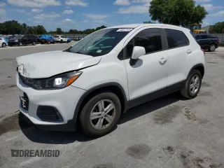 2020 Chevrolet Trax LS with VIN KL7CJKSB7LB056527, listed as a Copart auction lot 54867745 with 90,493 mi miles and Non repairable. Bid and sale history available at DreamBid. Image 1.
