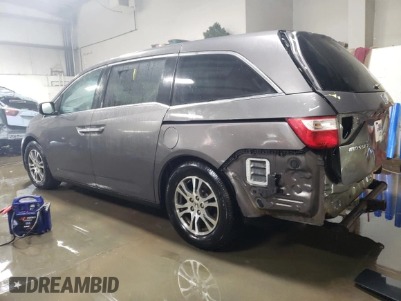 2011 Honda Odyssey EX with VIN 5FNRL5H43BB102092, listed as a Copart auction lot 88515705 with 149,414 mi miles and Salvage Title. Bid and sale history available at carsss.com. Image 2.