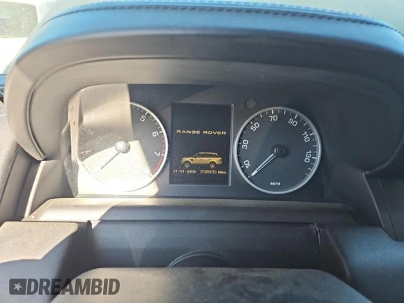 2012 Land Rover Range Rover Sport HSE with VIN SALSF2D41CA726733, listed as a Copart auction lot 43197725 with 258,935 mi miles and Clean title. Bid and sale history available at DreamBid. Image 8.