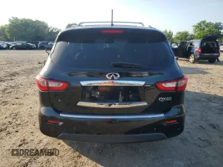 2014 Infiniti QX60 with VIN 5N1AL0MM2EC537303, listed as a Copart auction lot 62065715 with Not provided miles and Clean title. Bid and sale history available at DreamBid. Image 6.