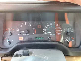 1998 Jeep Wrangler SE with VIN 1J4FY29P8WP805107, listed as a Copart auction lot 53324475 with 156,831 mi miles and Salvage Title. Bid and sale history available at carsss.com. Image 9.