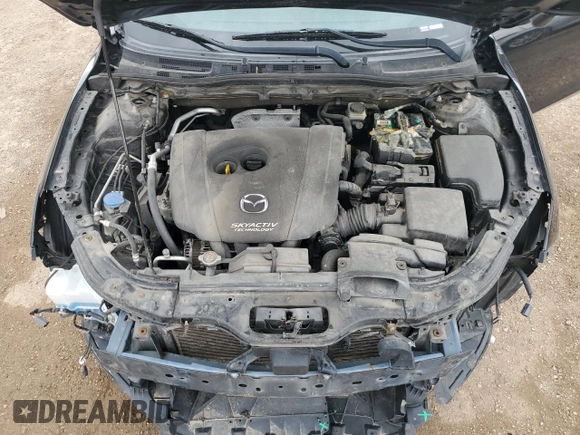 2016 Mazda 3 i Sport with VIN JM1BM1U74G1327774, listed as a Copart auction lot 54061905 with 98,187 mi miles and Salvage Title. Bid and sale history available at DreamBid. Image 11.