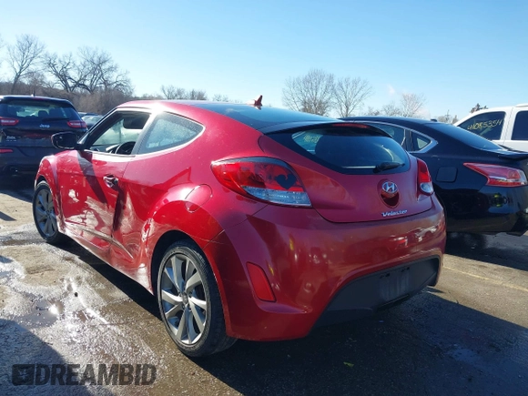 2016 Hyundai Veloster z VIN KMHTC6AD1GU260219, wystawiony jako IAAI lot #41114806 z przebiegiem 128 000 mil mil oraz . Historia ofert i sprzedaży dostępna na DreamBid. Obrazek 3.