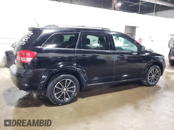 2017 Dodge Journey SE z VIN 3C4PDCAB6HT582608, wystawiony jako Copart lot #59996055 z przebiegiem 170 742 mil mil oraz Czysty tytuł • Clean title. Historia ofert i sprzedaży dostępna na DreamBid. Obrazek 3.