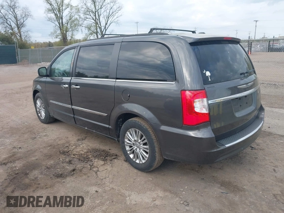2015 Chrysler Town & Country Touring L with VIN 2C4RC1CG9FR646214, listed as a IAAI auction lot 42202486 with 184,555 mi miles and . Bid and sale history available at carsss.com. Image 3.