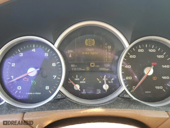 2004 Porsche Cayenne Turbo with VIN WP1AC29P74LA91195, listed as a Copart auction lot 74260594 with 110,729 mi miles and Salvage Title. Bid and sale history available at carsss.com. Image 9.