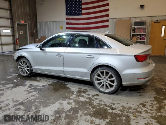 2015 Audi A3 2.0T Premium Plus with VIN WAUEFGFFXF1000953, listed as a Copart auction lot 41758235 with 94,884 mi miles and Salvage Title. Bid and sale history available at carsss.com. Image 2.