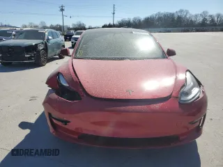 2021 Tesla Model 3 Performance with VIN 5YJ3E1EC9MF013392, listed as a Copart auction lot 48488125 with 55,402 mi miles and Salvage Title. Bid and sale history available at DreamBid. Image 5.
