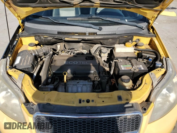 2010 Chevrolet Aveo 2LT with VIN KL1TG6DEXAB133847, listed as a Copart auction lot 56783285 with 120,120 mi miles and Salvage title. Bid and sale history available at DreamBid. Image 11.