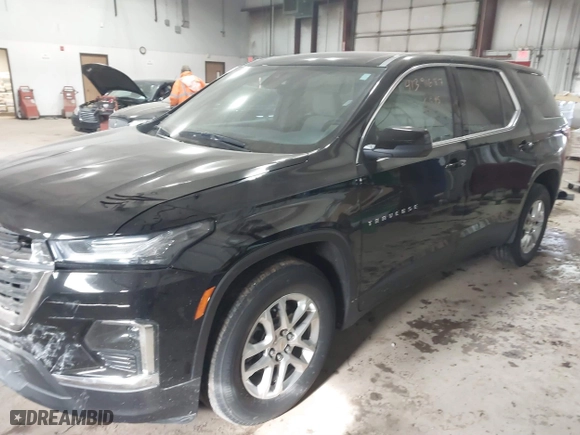 2023 Chevrolet Traverse LS with VIN 1GNERFKW6PJ170830, listed as a IAAI auction lot 41391687 with 43,715 mi miles. Bid and sale history available at carsss.com. Image 2.