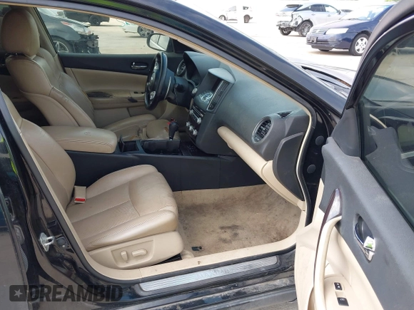 2012 Nissan Maxima SV with VIN 1N4AA5APXCC842993, listed as a IAAI auction lot 42113513 with 283,404 mi miles and . Bid and sale history available at DreamBid. Image 5.